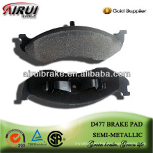 D477 ceramic brake pad--Cherokee/Wrangler/Kia Carnival